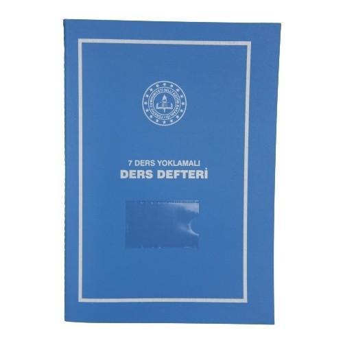 Ders Defteri Yoklamalı Plastik Kapak 6-7-8 Sınıf 7 Ders 25X35Cm 416