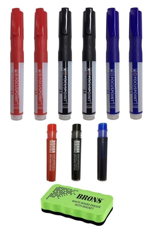 Tahta Kalemi Seti 10 Parça (6 Kalem 3 Tüp 1 Silgi) Tx