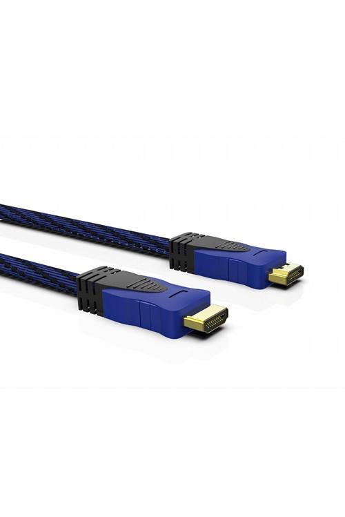 İhh-04 Hdmi To Hdmi 1.8 Metre Kablo 1.4 3D Altın Uçlu Bilisterli