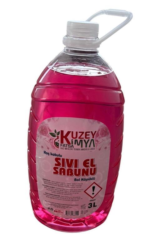 Hoş Kokulu Bol Köpüklü Sıvı El Sabunu 3 Litre