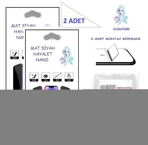 General Mobile GM21 Nano Ekran Koruyucu 2 Adet Ultra İNCE Esnek MAT HAYALET