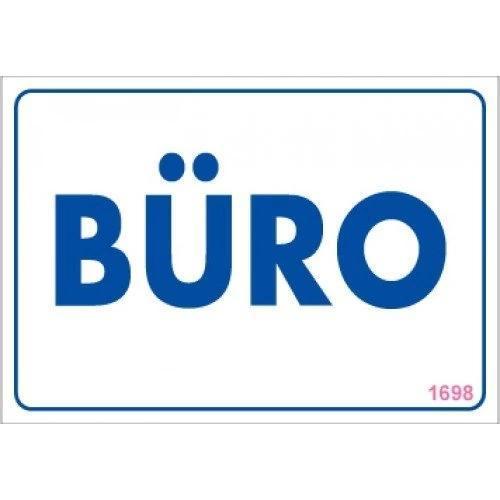 Pvc Levha "Büro" 17,5*25 cm