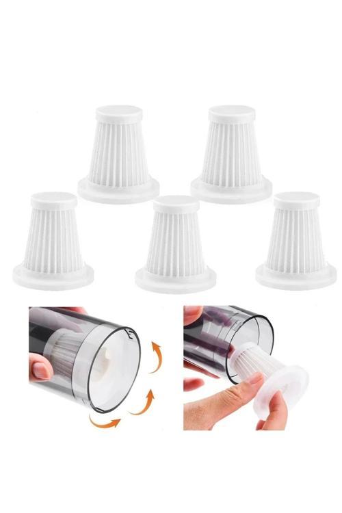 Araç İçi Süpürge Hepa Filtresi 5 Adet