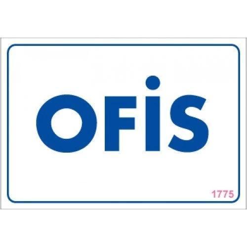 Pvc Levha "Ofis" 17,5*25 cm