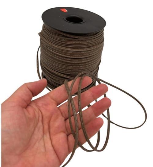3 Mm Vizon Renk Suni Deri İp 2 metre