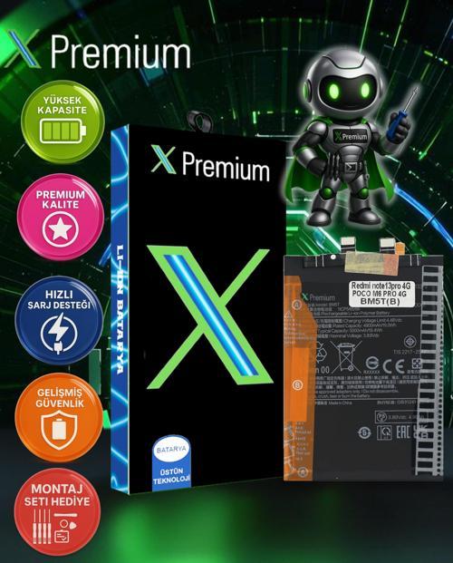 Xiaomi Redmi Note 13 Pro (BM5T) Batarya – 4900 mAh Süper Yüksek Kapasiteli Güçlendirilmiş Pil