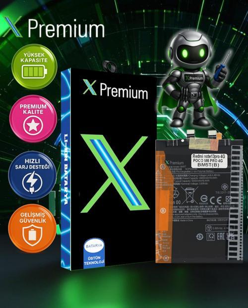 Xiaomi Redmi Note 13 Pro (BM5T) Batarya – 5000 mAh Süper Yüksek Kapasiteli Güçlendirilmiş Pil