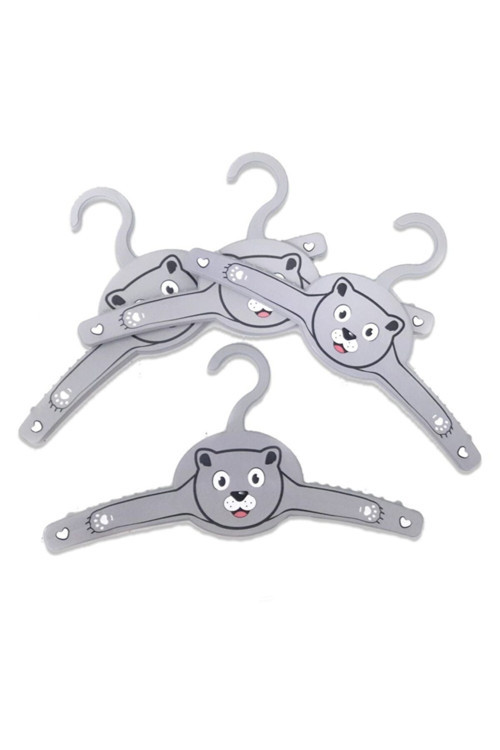 Çocuk Elbise Askısı Kedi Desen 4 Lü G-228-B
