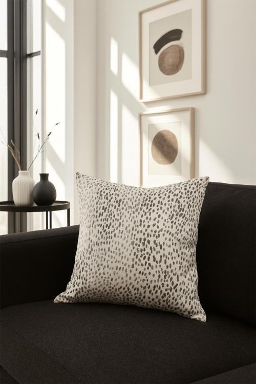 Duck Damla Kırlent Kılıfı Bej 40x40