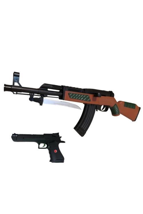 Oyuncak Boncuklu Keleş Ve Oyuncak Boncuklu Tabanca 5 Paket Boncuk Hediyeli