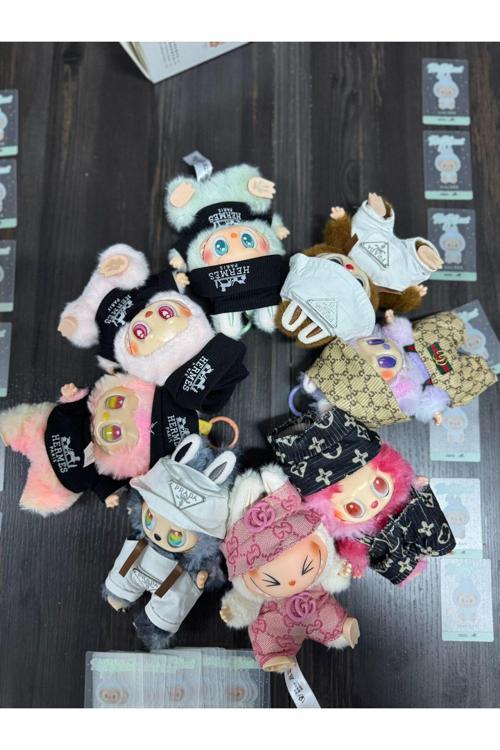 Labubu Renk Sürpriz Olarak Gelmektedir Macaron The Monsters, Labubu Nanopro