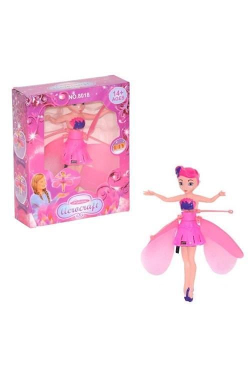 Pembe Hareket Sensörlü Uçan Sihirli Peri Elsa Uçan Peri Oyuncağı