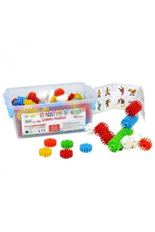 Kutulu 140 Parça Çarklı Puzzle