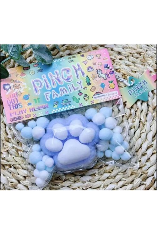 Kedi Patisi-Taba Sukuşi - Squishy Pati- Tüylü Pati - Stres Oyuncak