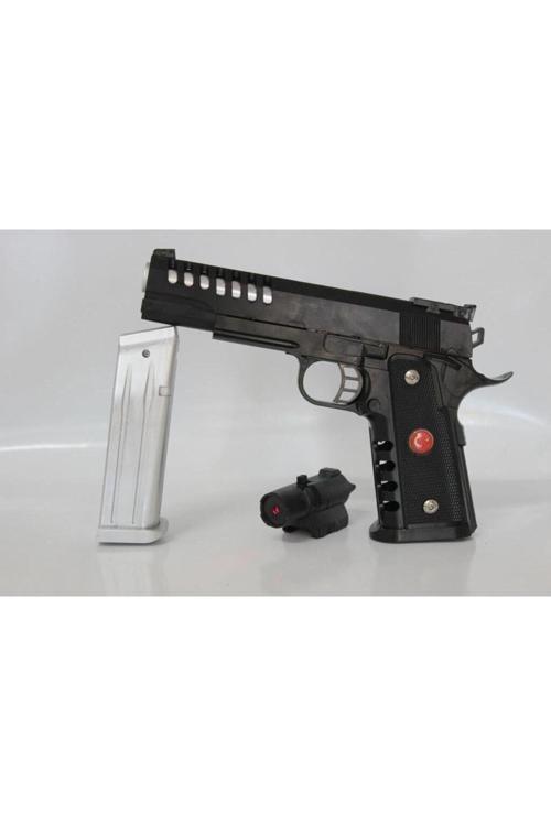 Boncuk Atan Lazerli Silah Lazerli Boncuklu Tabanca