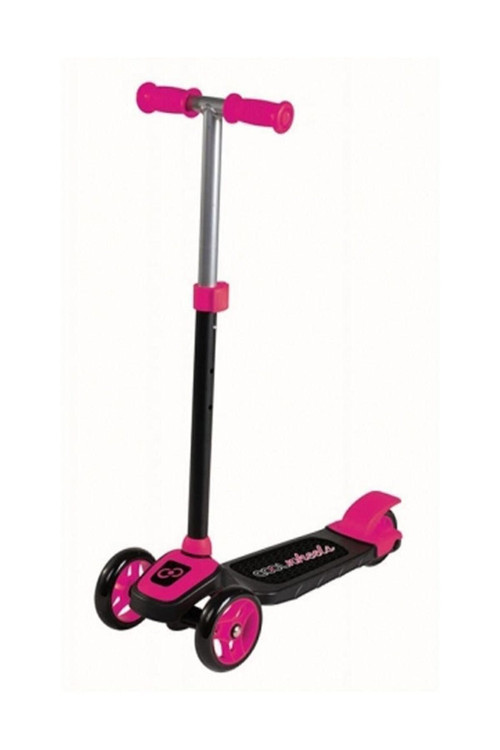 3 Teker Frenli Metal Twist Scooter - Pembe