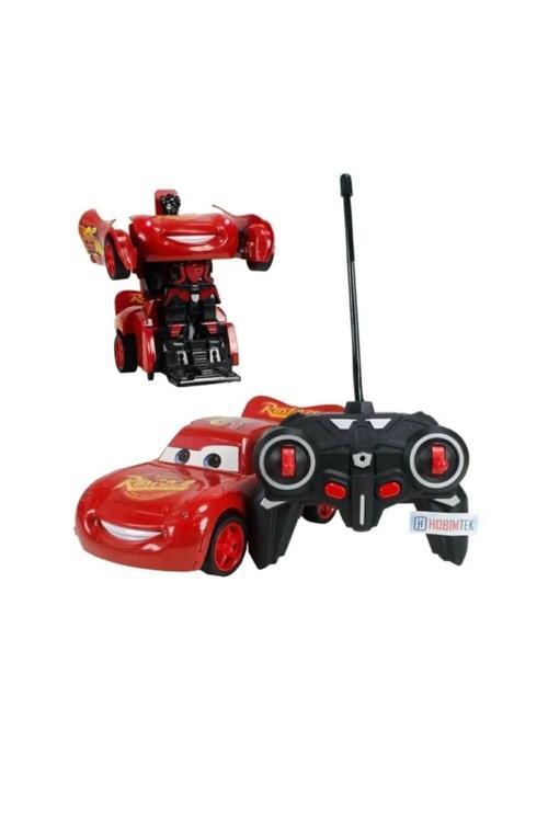 Oyuncak Şimşek Mcquin Uzaktan Kumandalı Şarjlı Robota Dönüşen Mekkuin Araba