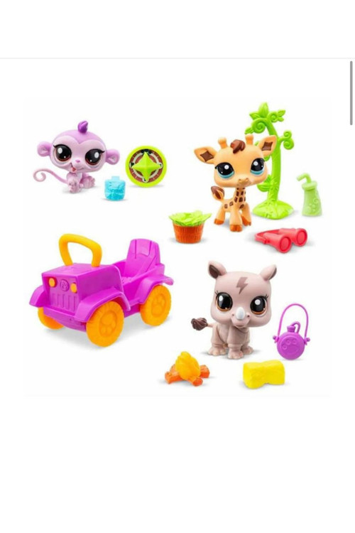 Littlest Pet Shop Figür Set Minişler Safari Temalı