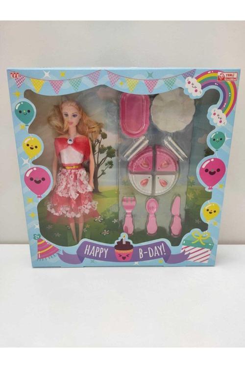 Doğum Günü Setli Oyuncak Bebek