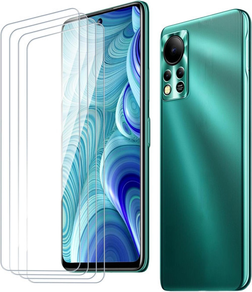 İnfinix Hot 11S Uyumlu 9H Temperli Kırılmaz Ekran Koruyucu Cam(3 Adet)