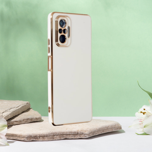 Xi̇aomi̇ Redmi̇ Note 10 Pro Şanzeli̇ze Kilif Beyaz