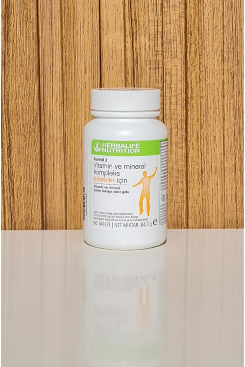 Formül 2 Vitamin Ve Mineral Kompleks Erkekler Için 60 Tablet 86 Gr