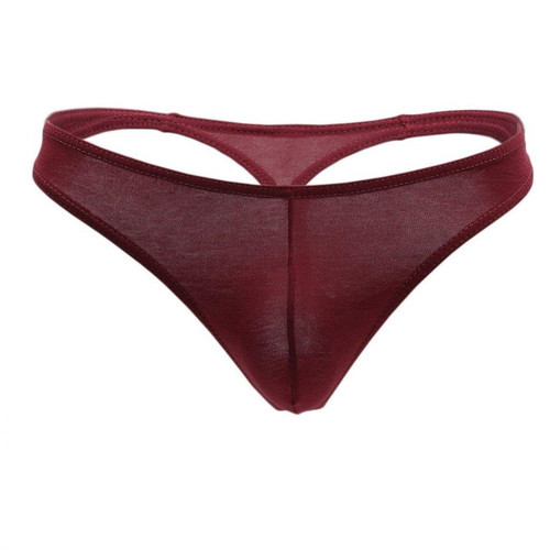 Bordo Erkek Modal Dar Kesim Tanga String 1280