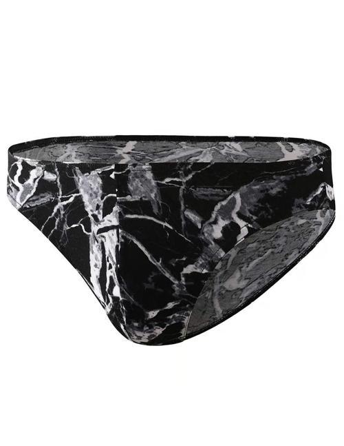 Erkek Modal Çok Renkli Baskılı Külot Slip 1271