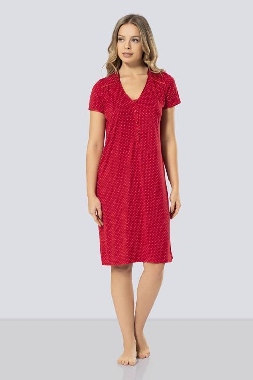 Kadın Gecelik 3293/Kırmızı