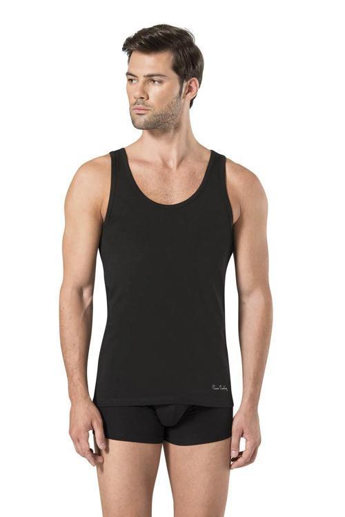 145 Erkek Modal Atlet Boxer Takım -Siyah