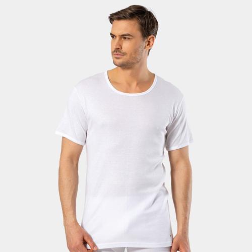 Erkek Bisiklet Yaka(açık) Fanila 1206/Beyaz