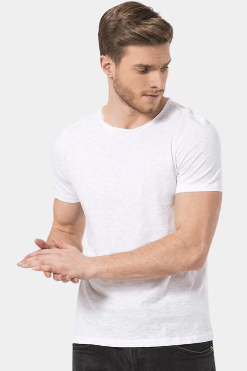 Erkek T-shirt Barcelona BARCELONA/Beyaz