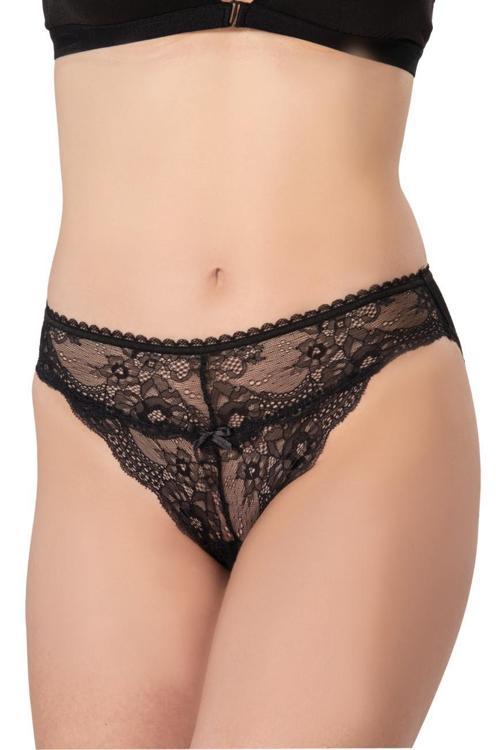 SİYAH MI Emay 1444 Modal Cotton Dantelli Külot