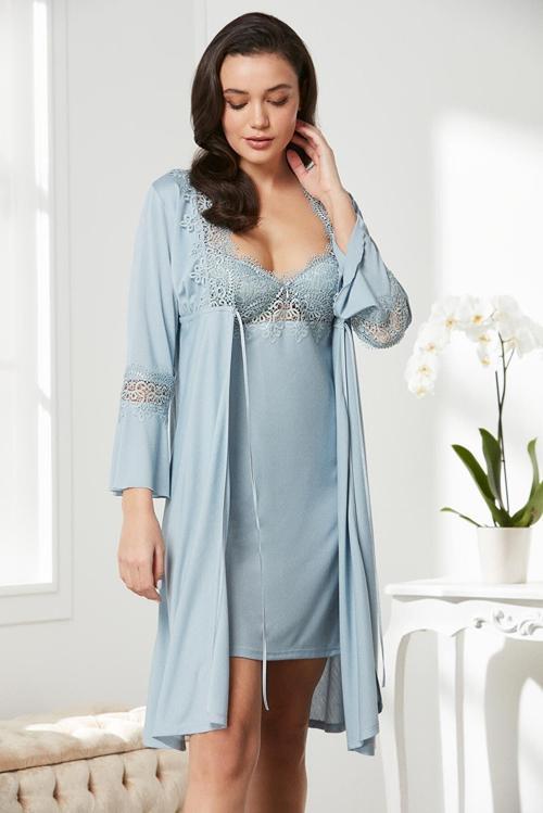 Penye Altılı Çeyiz Seti 5325 Mist