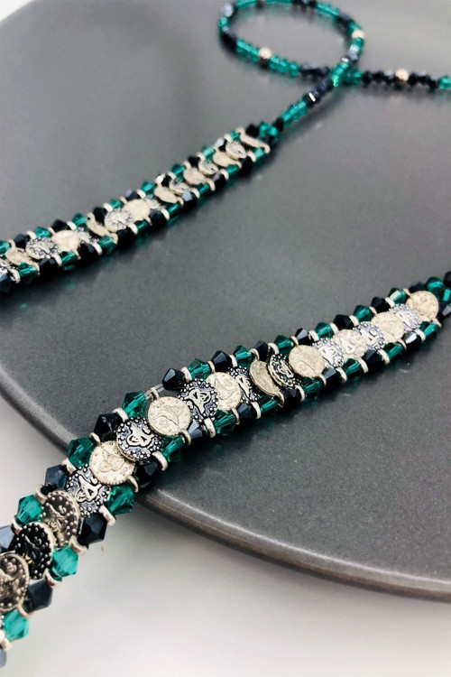 Gümüş Kaplama Turalı Yüksek Kalite Gözlük Zinciri