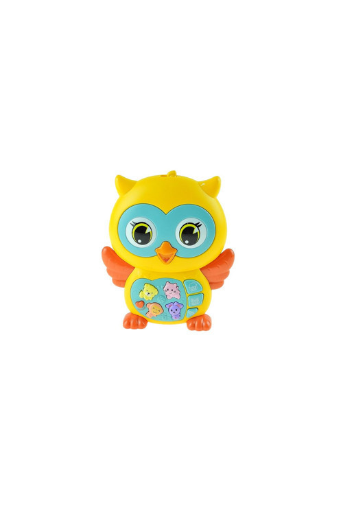 Oyuncak Sevimli Mini Baykuş Işıklı Sesli 15 Cm