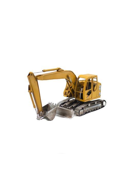 Dekoratif Metal Ekskavatör Iş Makinesi C0794