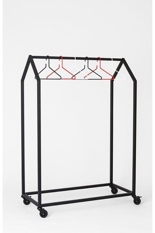 Cloth Siyah Metal Askılık