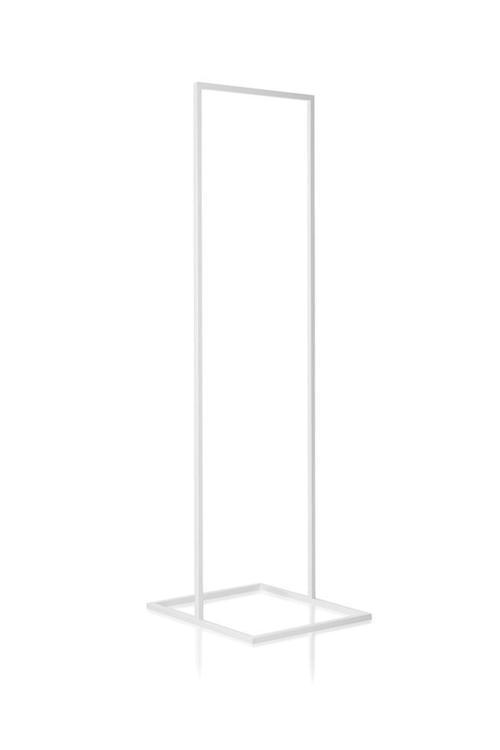 Sort Beyaz Metal Elbise Askılığı Küçük