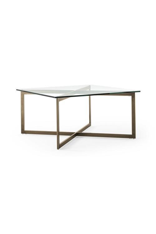 Kipling Pirinç Eskitme Metal Cam Orta Sehpa