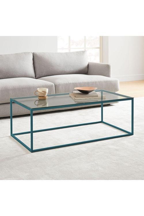 Stream Metal Orta Sehpa Pantone Ayak Şeffaf