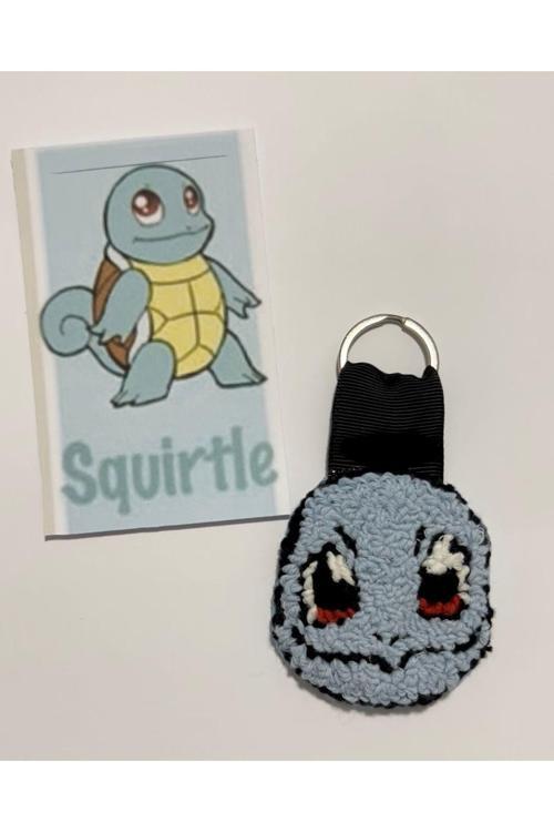 Squirtle Pokemon Punch Anahtarlık