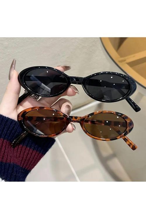 Kadın Güneş Gözlüğü, Moda Tarz Gözlük - Siyah