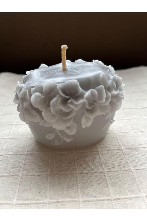 Çiçek Mum 200Gr Organik Soya