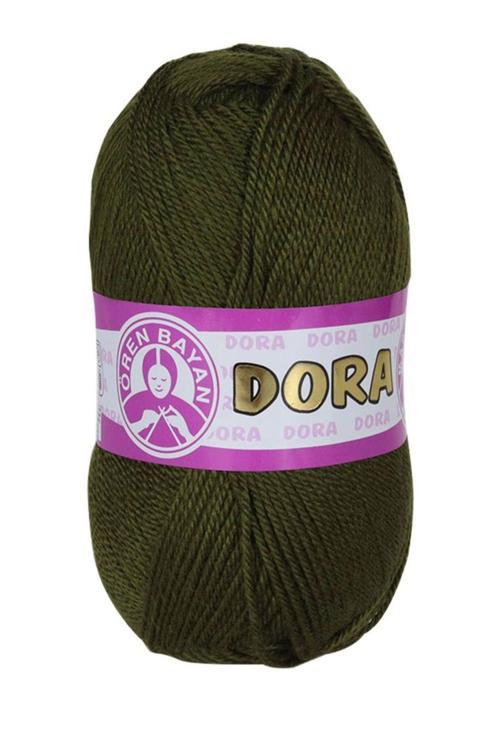 Ören Dora El Örgü Ipi Zeytin Yeşili 07