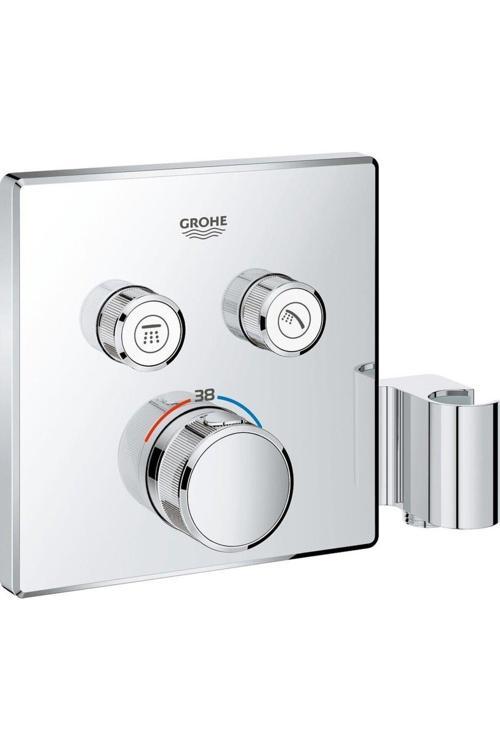Grohtherm Smartcontrol Çift Yönlü, El Duş Çıkışlı Ankastre Termostatik Duş Bataryası -29125000