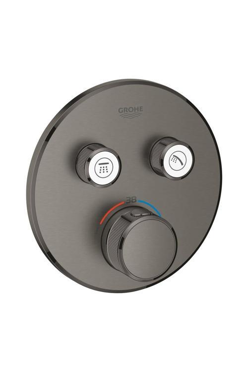 Grohtherm Smartcontrol Çift Valfli Akış Kontrollü, Ankastre Termostatik Duş Bataryası - 29119A