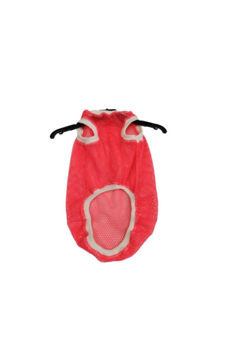 Pembe Delikli Kedi Köpek Kıyafeti Elbisesi Xlarge/Xl/Beden 4