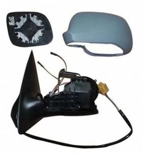 Fabia Elektrikli Ayna 2006-2007 Astarlı Kör Noktalı Büyük Tip Kare Soket Sol Oem No:6Y1857501Bq