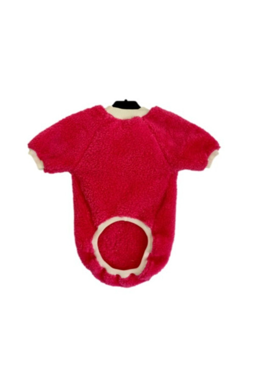 Welsoft Kışlık Pembe Kedi Köpek Kıyafeti Elbisesi Small/S/Beden 1